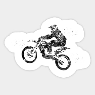 Motocross Dirt Bike Sticker